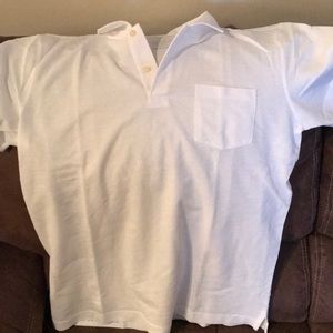 Mack Weldon Large White Polo